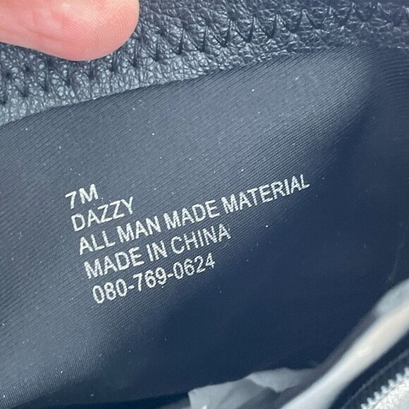 Aerosoles Women's DAZZY Ankle Boot BLACK Faux Leather 7M NWB S023 - Picture 8 of 12